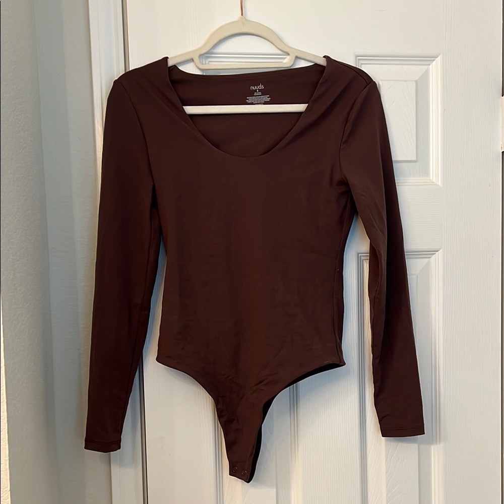 nuuds Coffee Brown Bodysuit